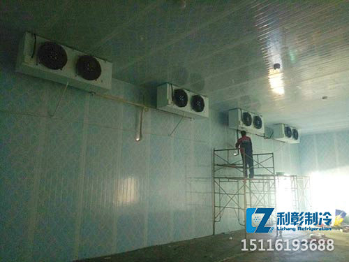 500噸冷庫施工現(xiàn)場(chǎng)